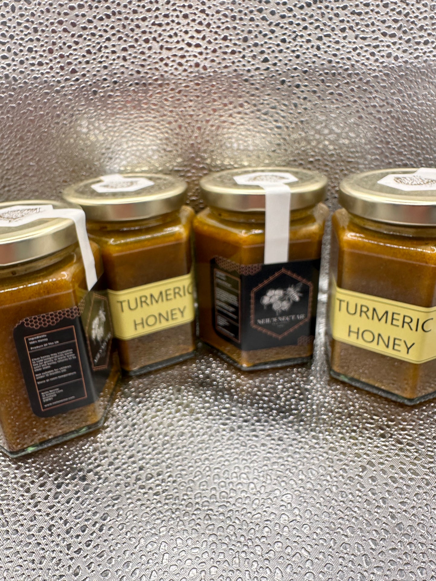 Neil's Nectar Turmeric Honey 340g jar