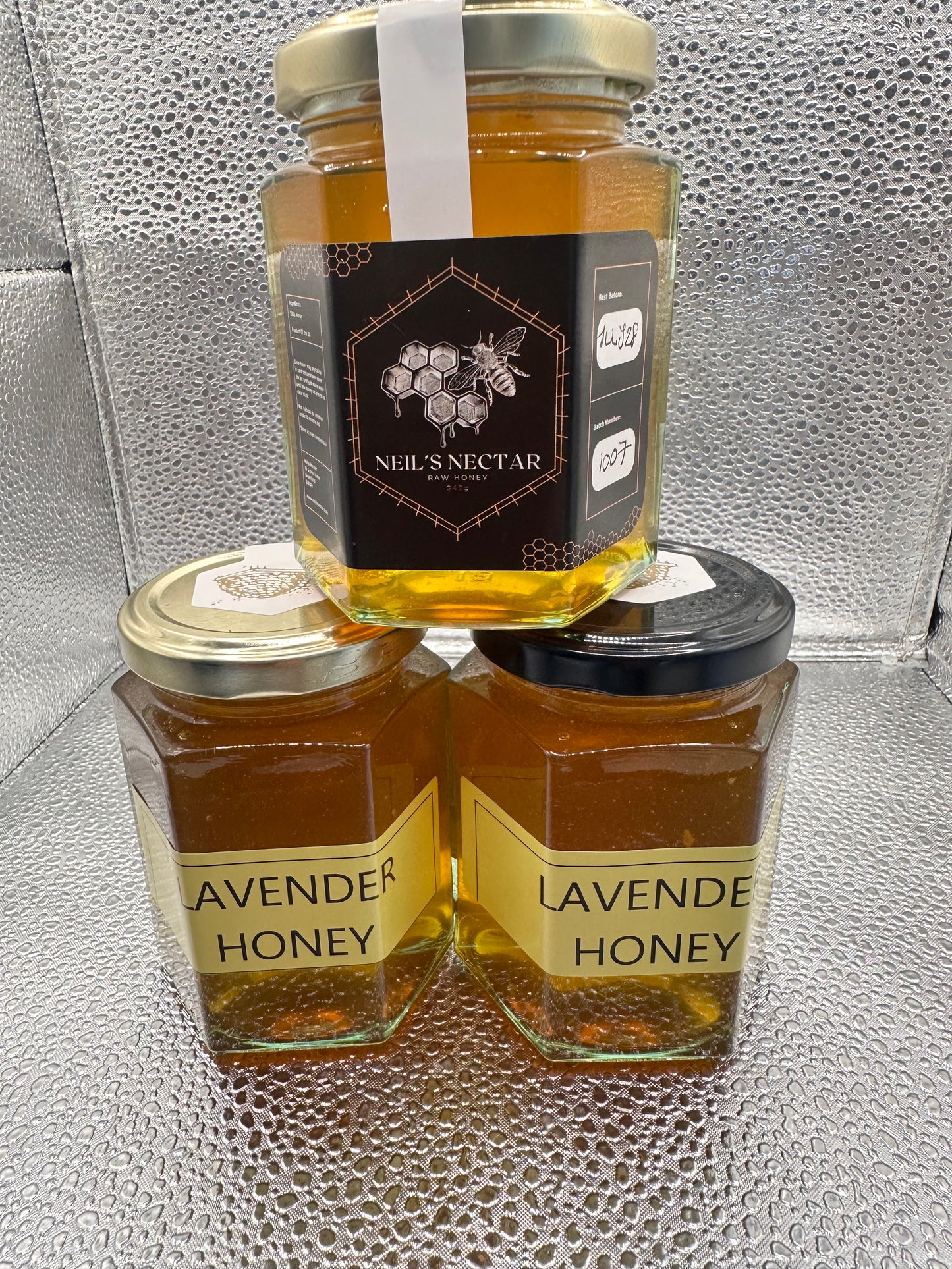 Fields and Toffee Honey Multi Pack - 3 x 8oz Jars