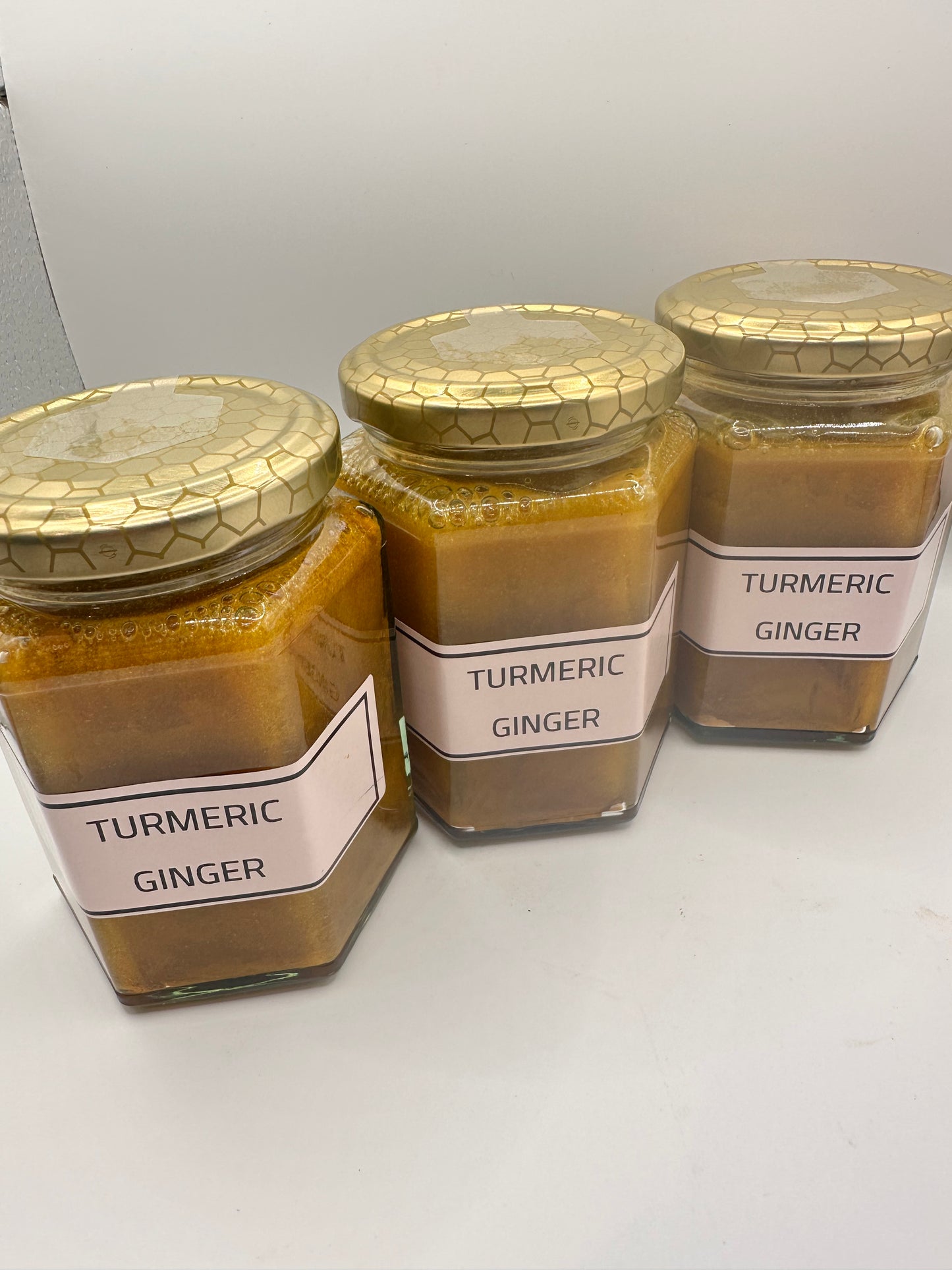 TURMERIC AND GINGER Honey 340g jar