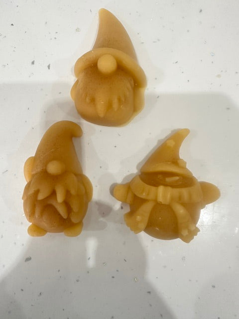 Handmade Wax Gnome Figurine Candle – Whimsical Woodland Character