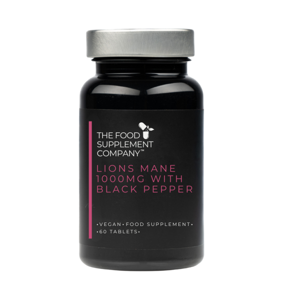 Lions Mane with black Pepper Tablets (60)
