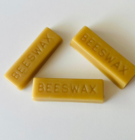 Pure Beeswax Rectangles – Natural, Unscented & Multi-Purpose