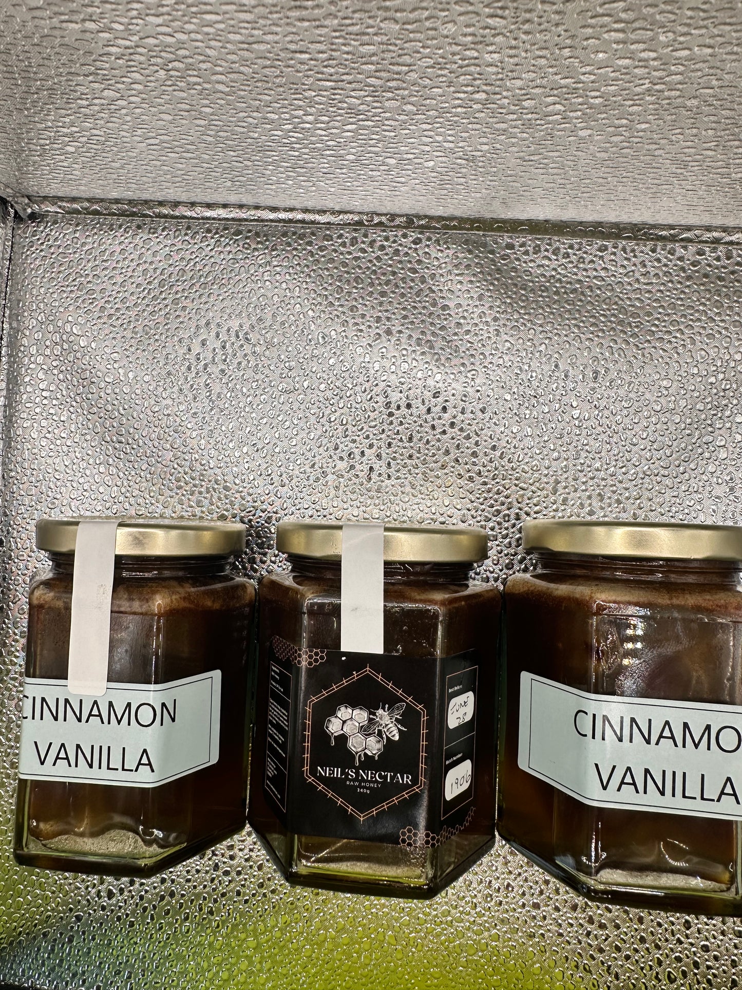 Neil's Nectar Cinnamon and vanilla 340g jar