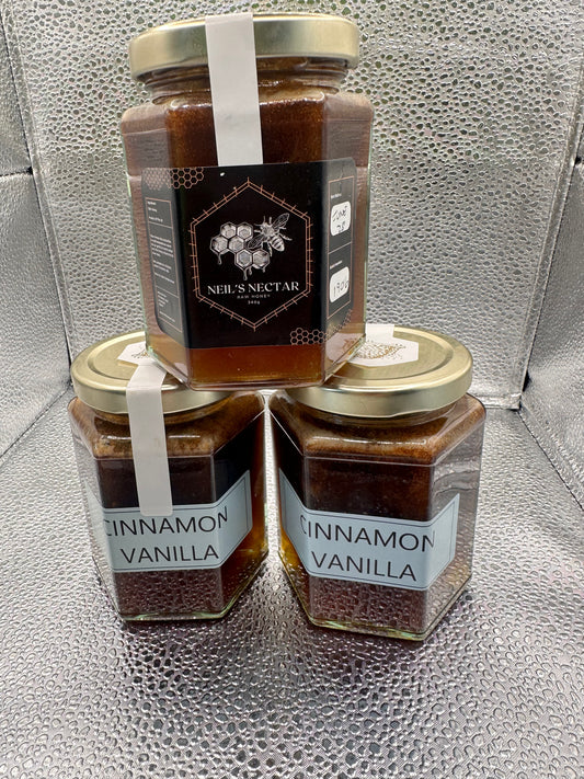 Neil's Nectar Cinnamon and vanilla 340g jar
