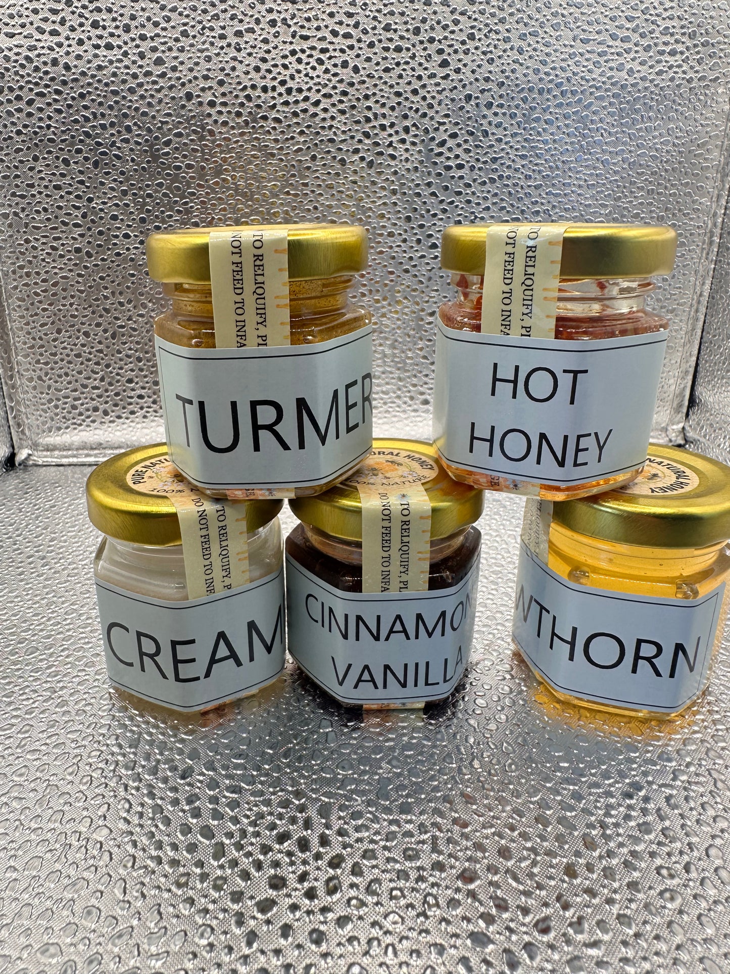 Neil's Nectar Taster Pot Combo  5 X 42g speciality honeys