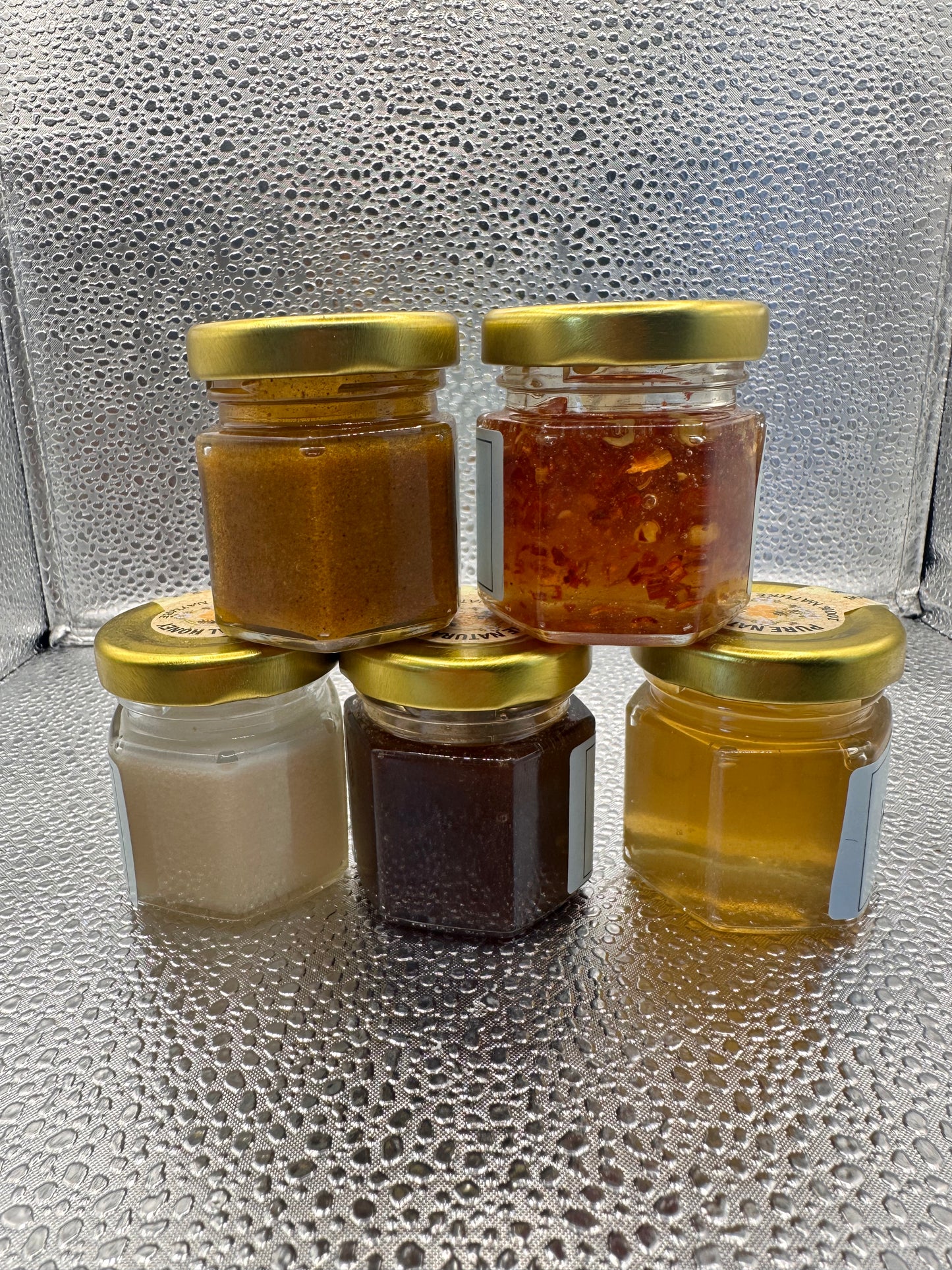 Neil's Nectar Taster Pot Combo  5 X 42g speciality honeys