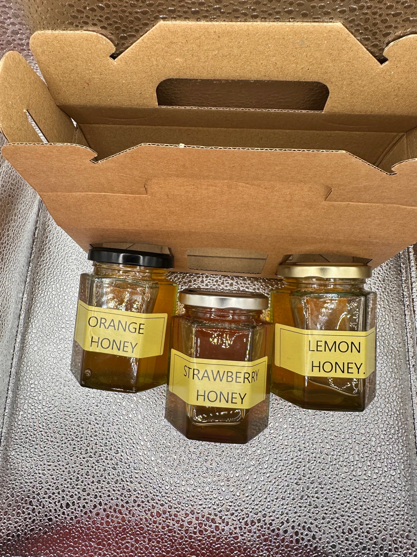 Fruity Honey Multi Pack - 3 x 8oz Jars
