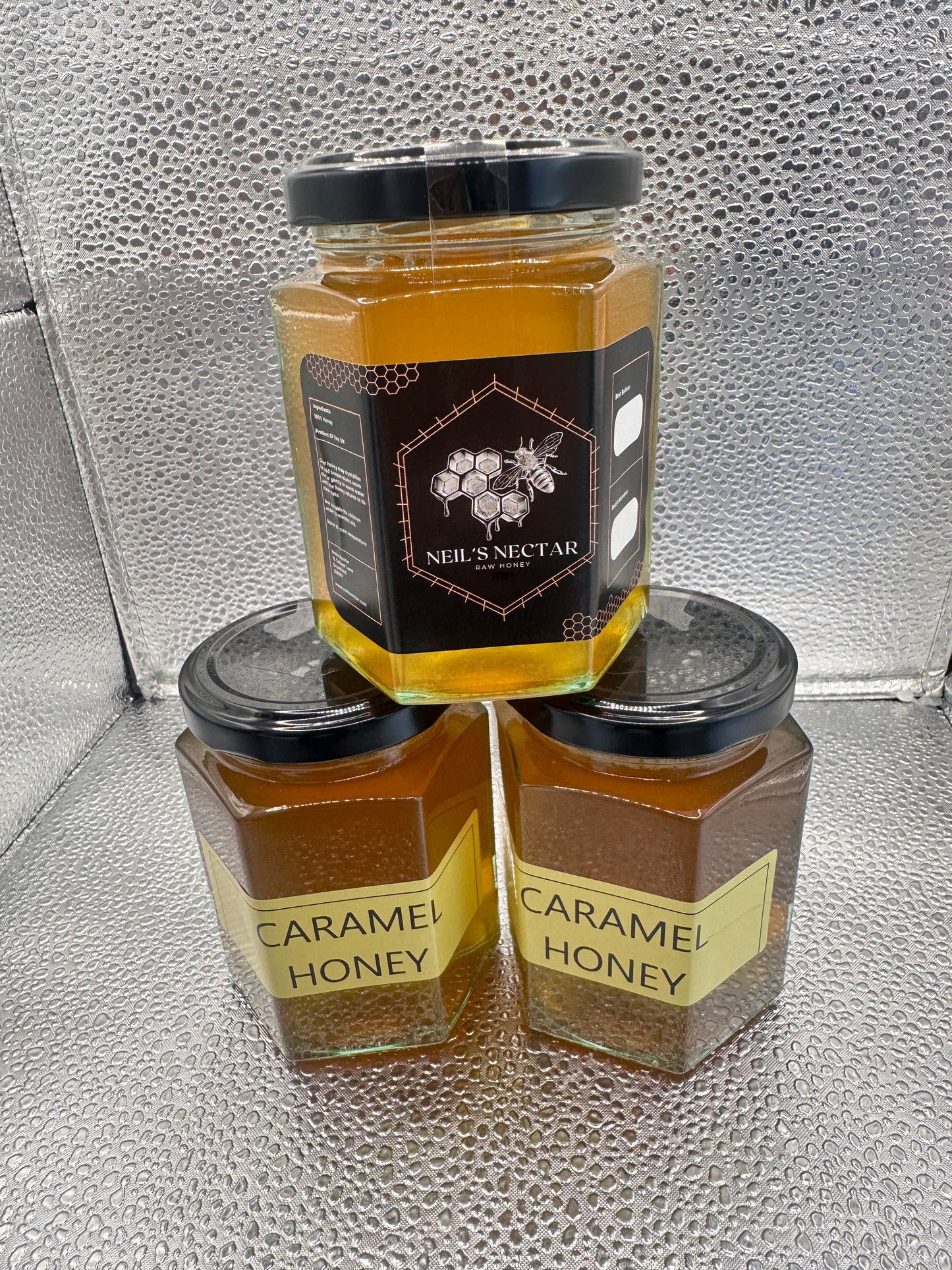 Caramel infused Honey 8oz Jar 226g