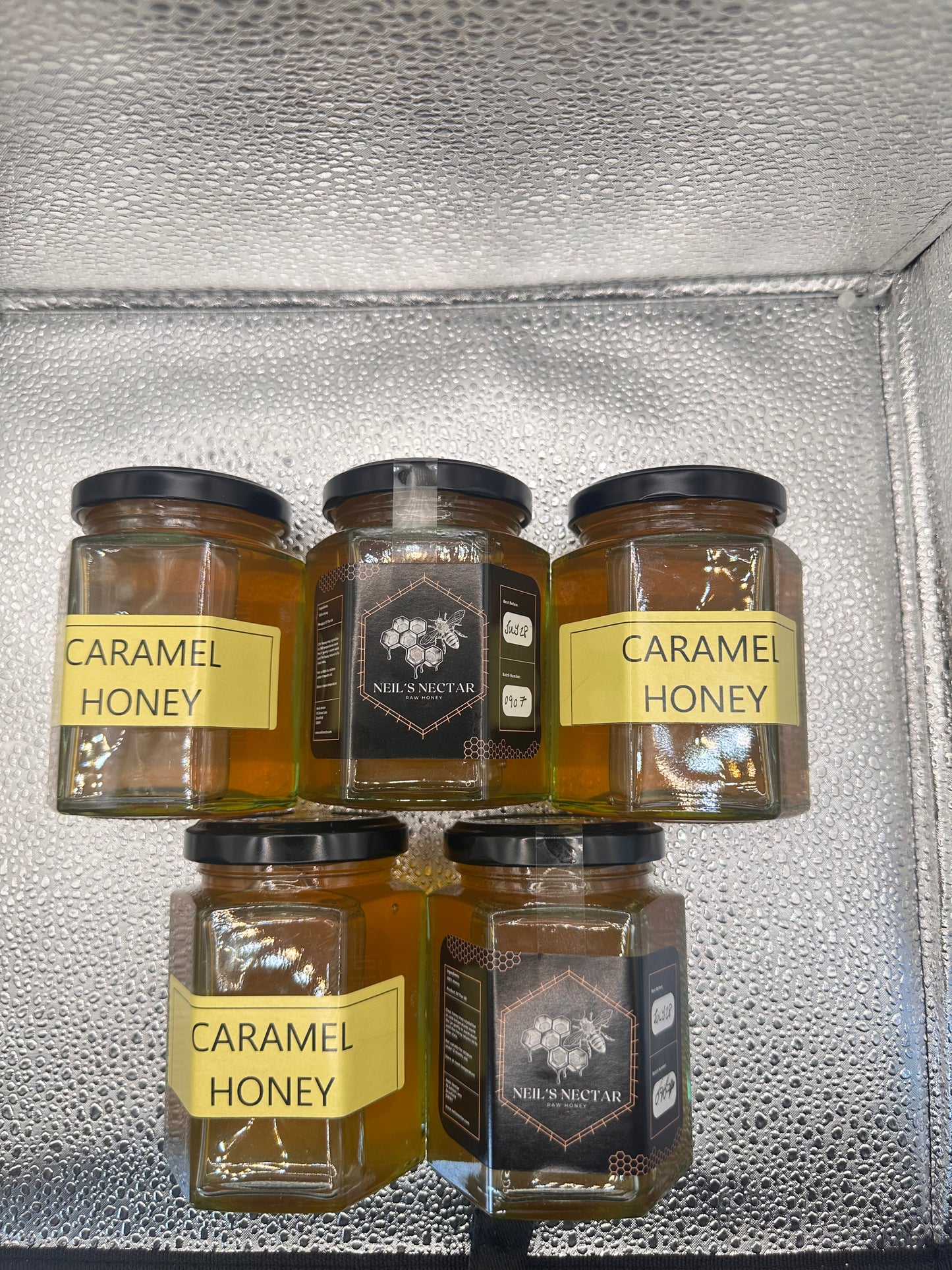 Caramel infused Honey 8oz Jar 226g