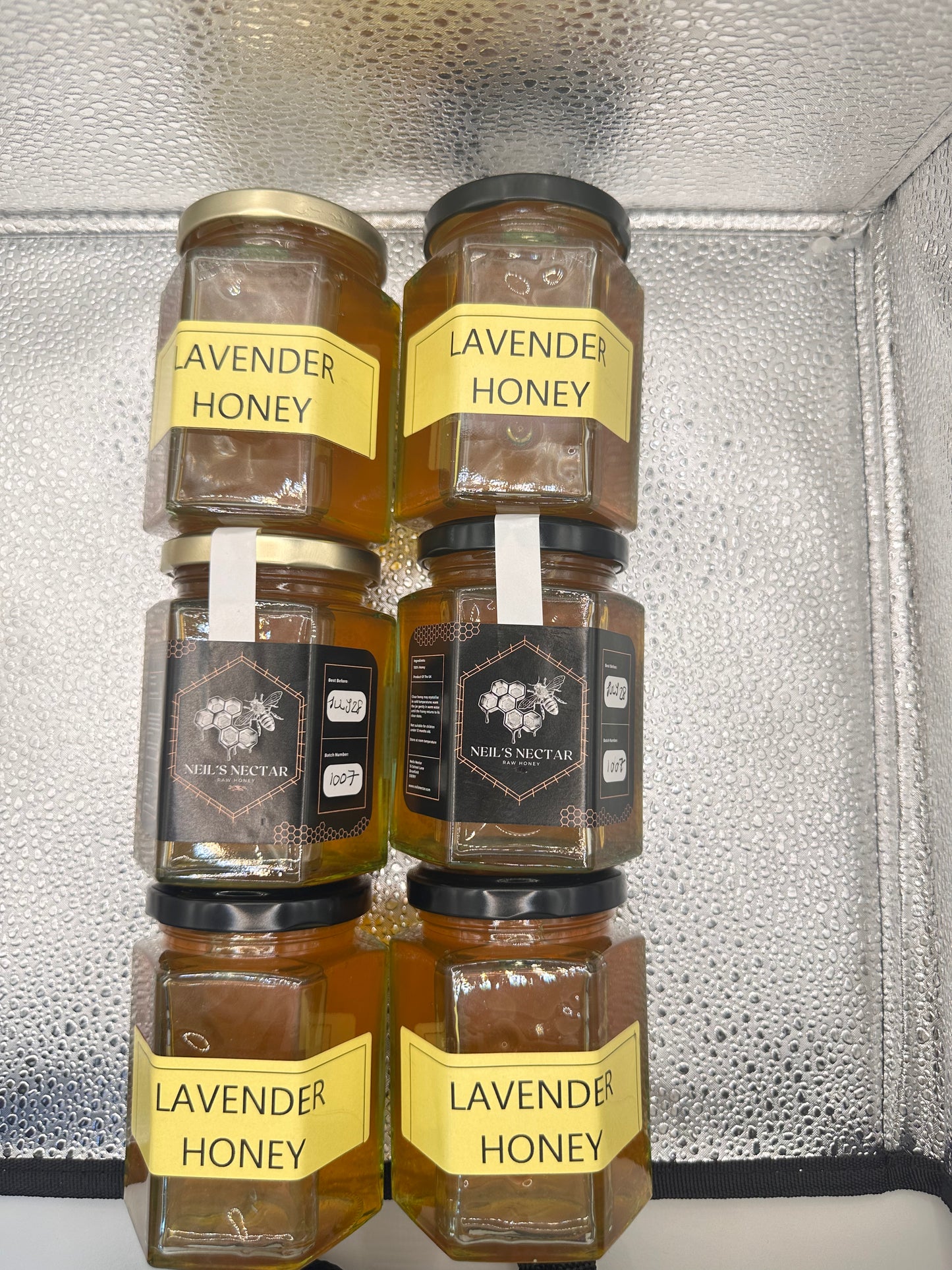 Lavender infused Honey 8oz Jar 226g