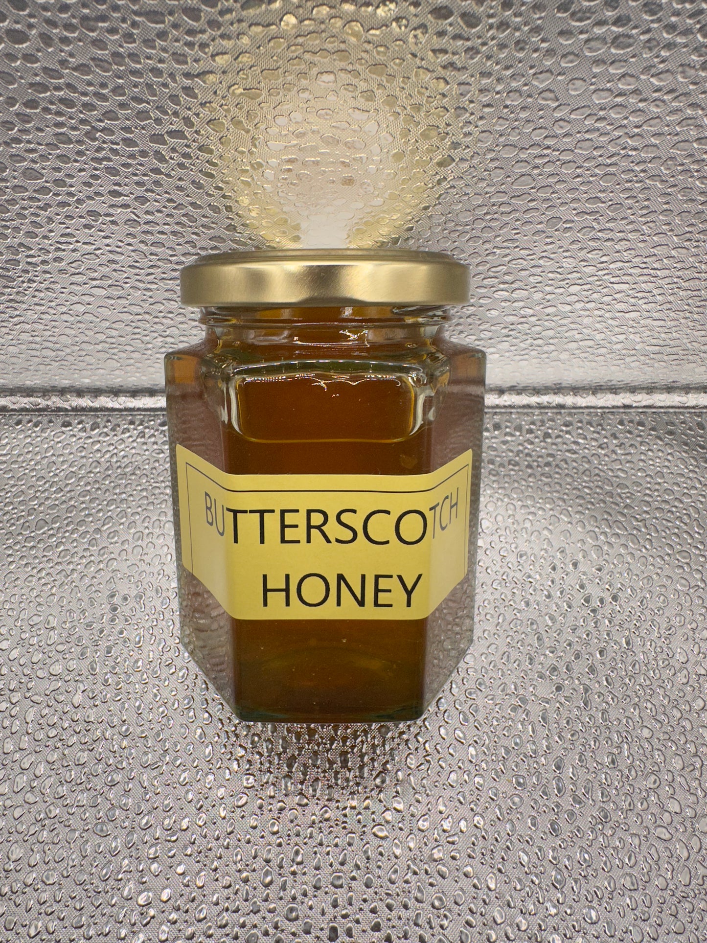 Butterscotch infused Honey 8oz Jar 226g
