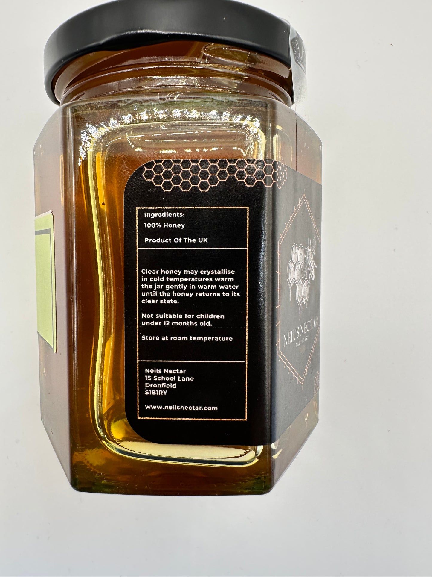 COOKIE BEE LIGHT  8oz   HONEY JAR