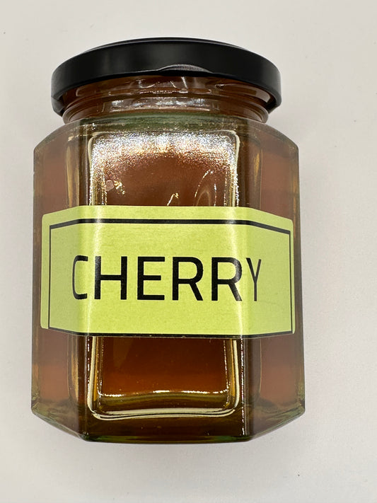 Cherry infused  Honey 8oz Jar 226g