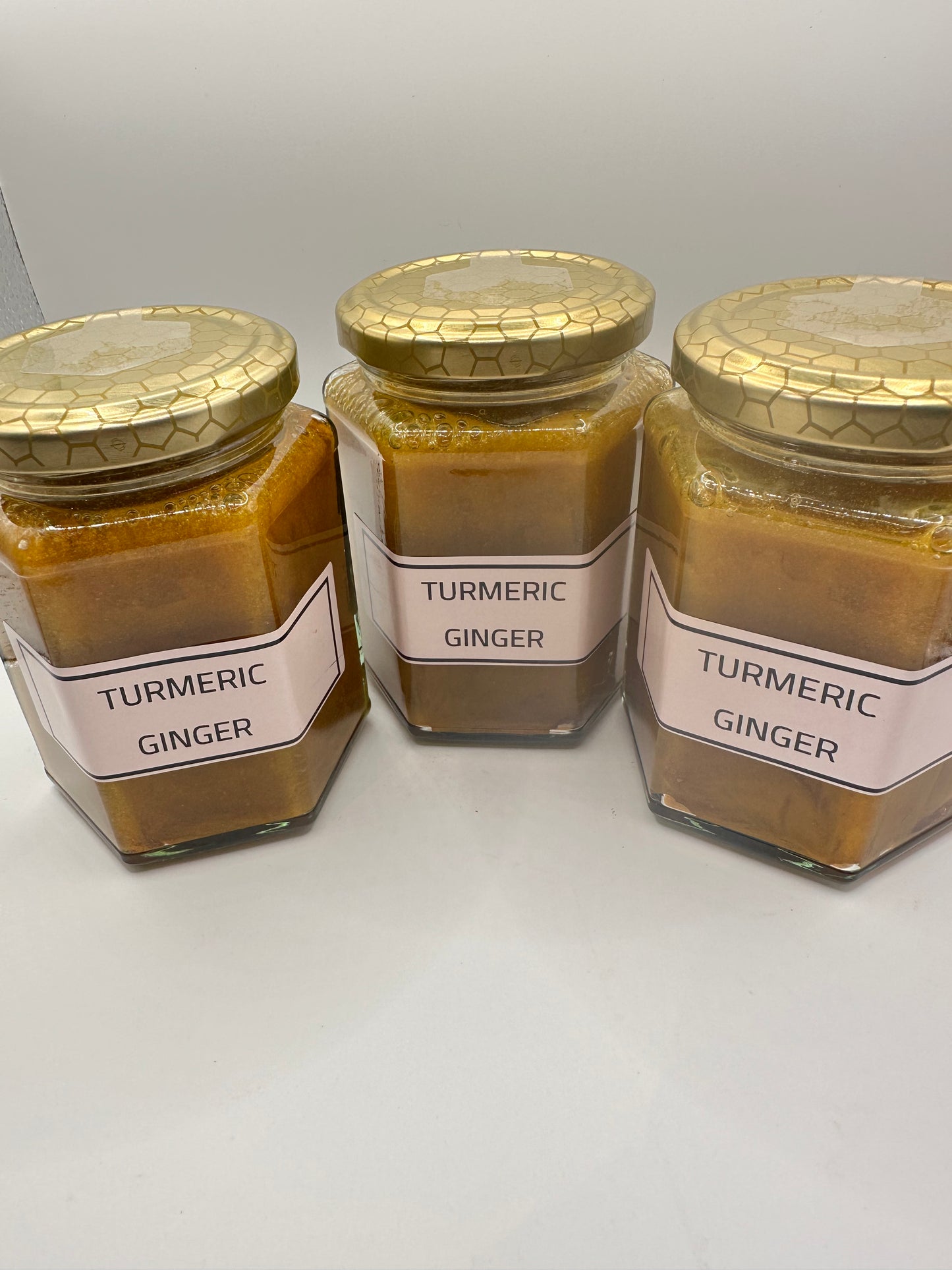 TURMERIC AND GINGER   Honey 340g jar