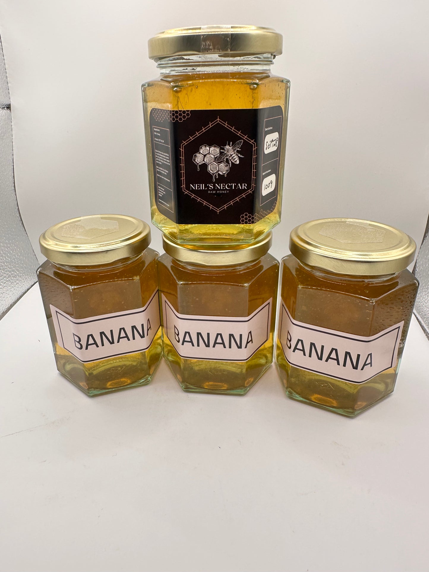 BANANA  Honey 8oz Jar 226g