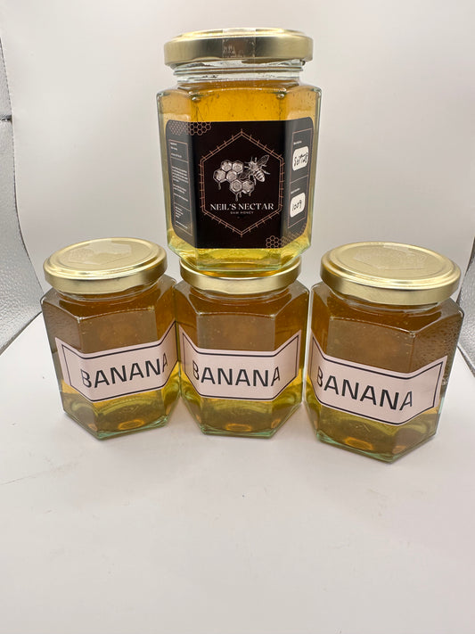 BANANA  Honey 8oz Jar 226g