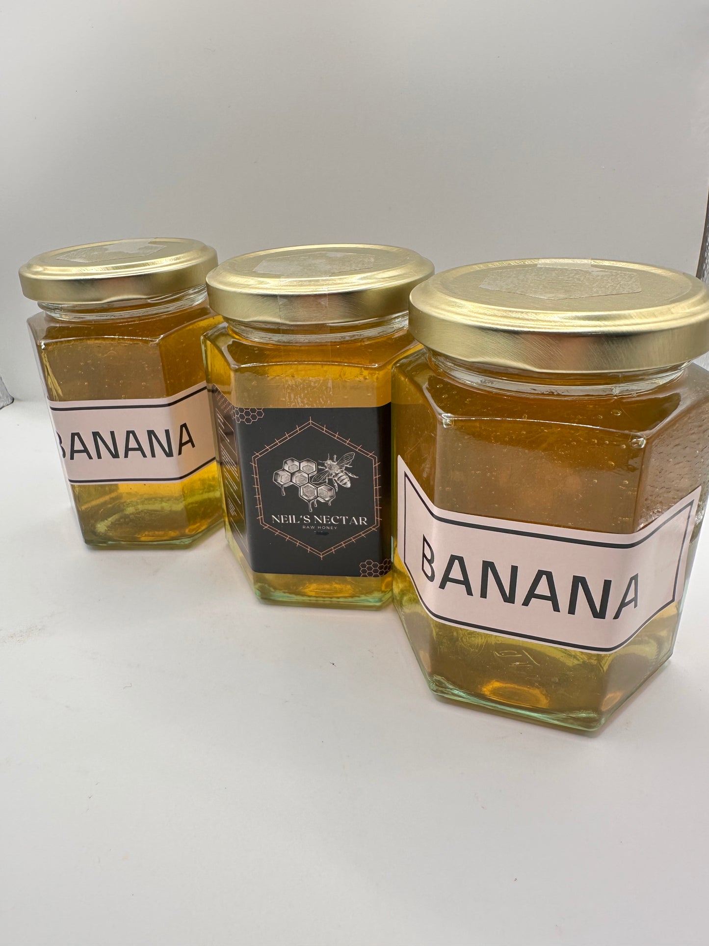 BANANA  Honey 8oz Jar 226g