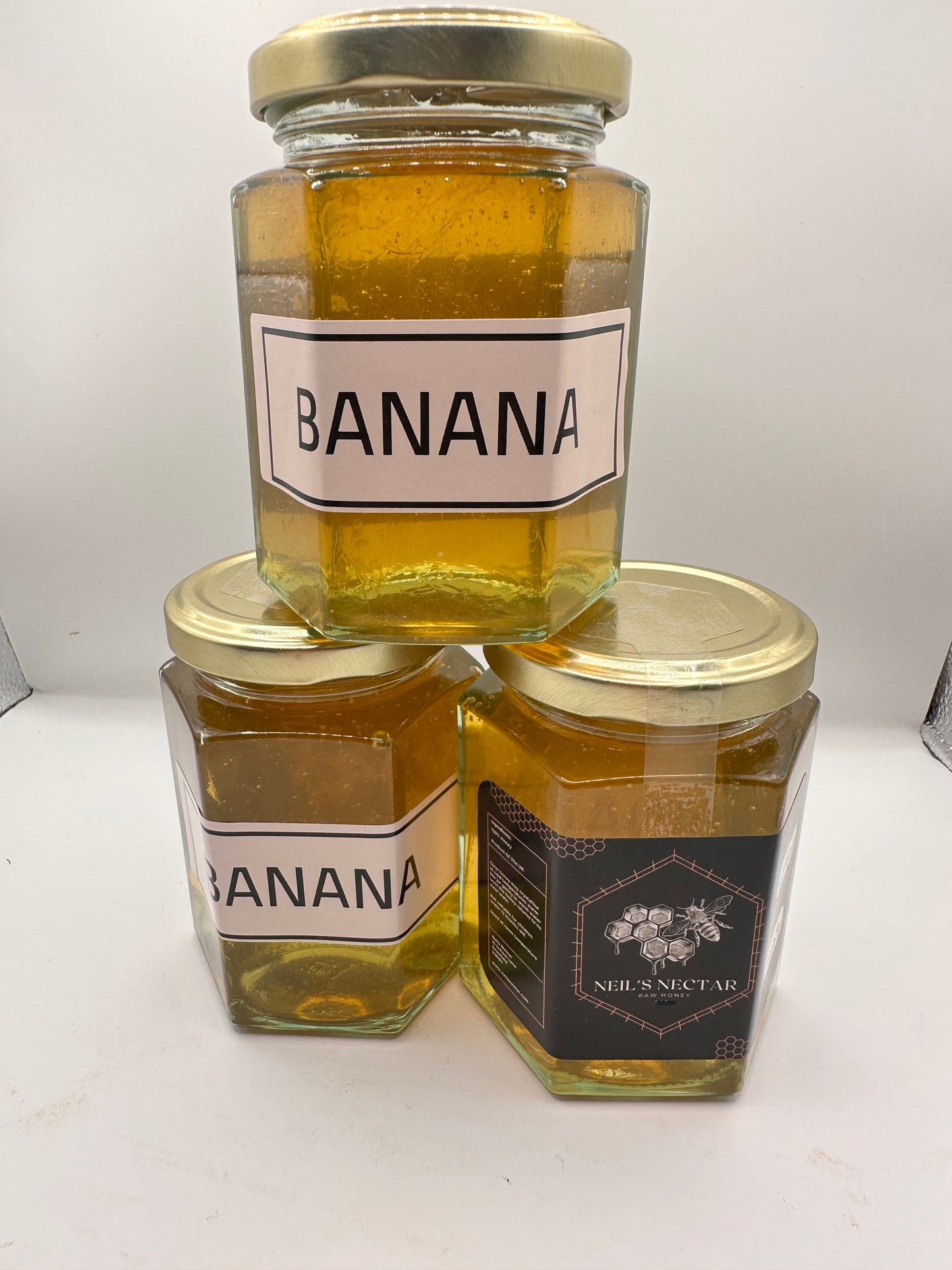 BANANA  Honey 8oz Jar 226g