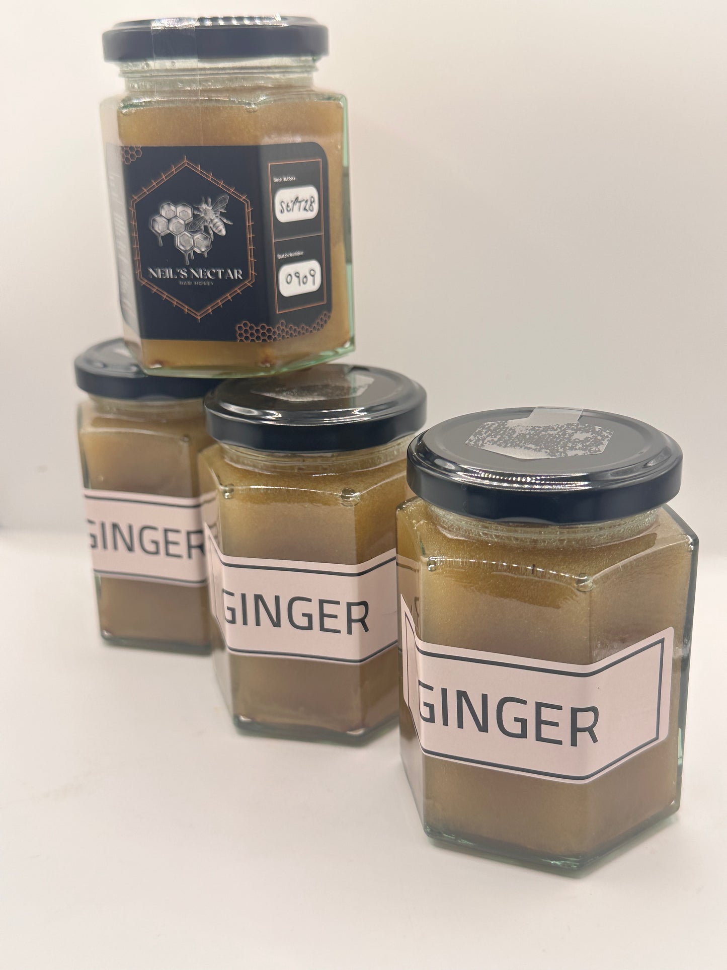 GINGER   Honey 8oz Jar 226g