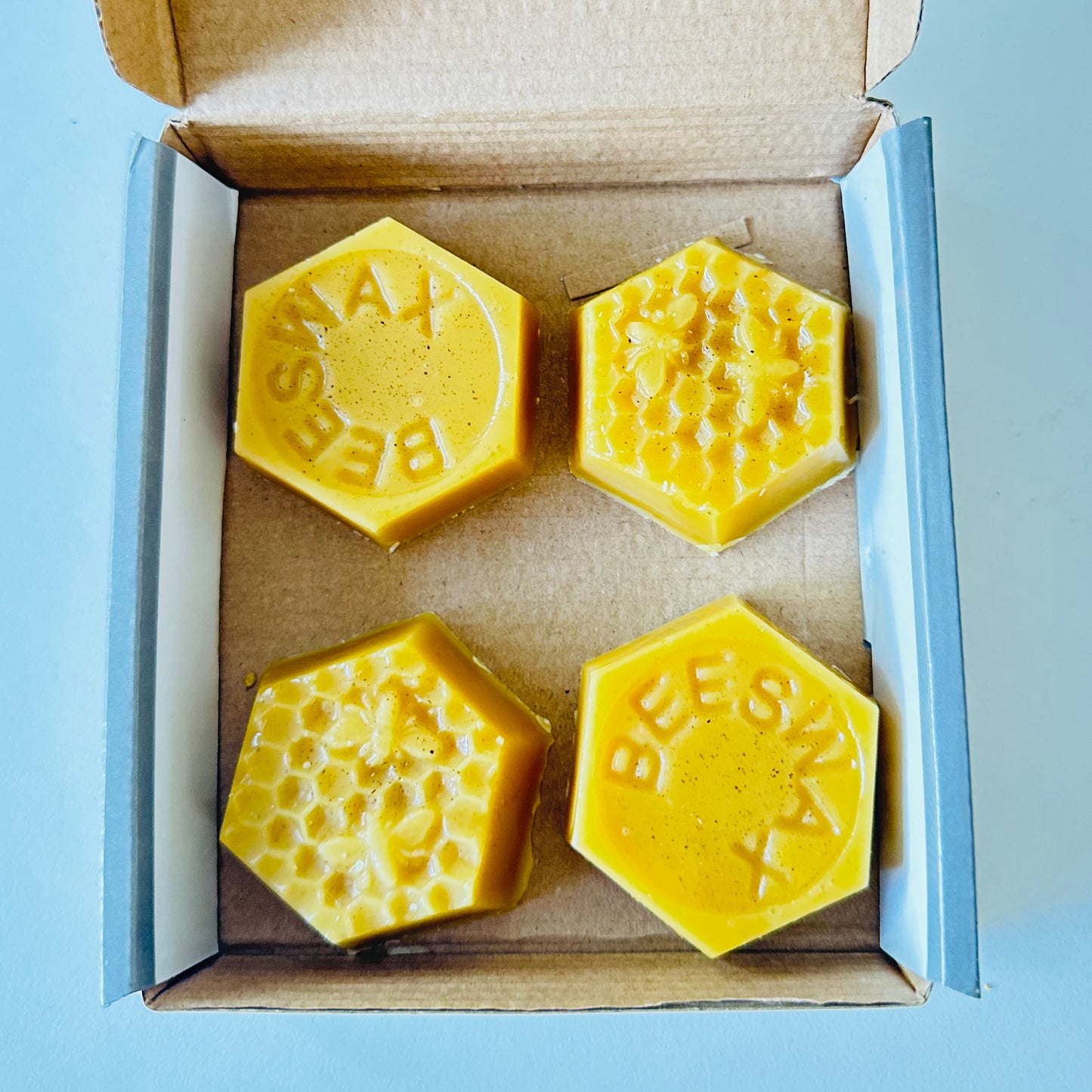 Pure Beeswax Hexagons – Natural, Unscented & Multi-Purpose