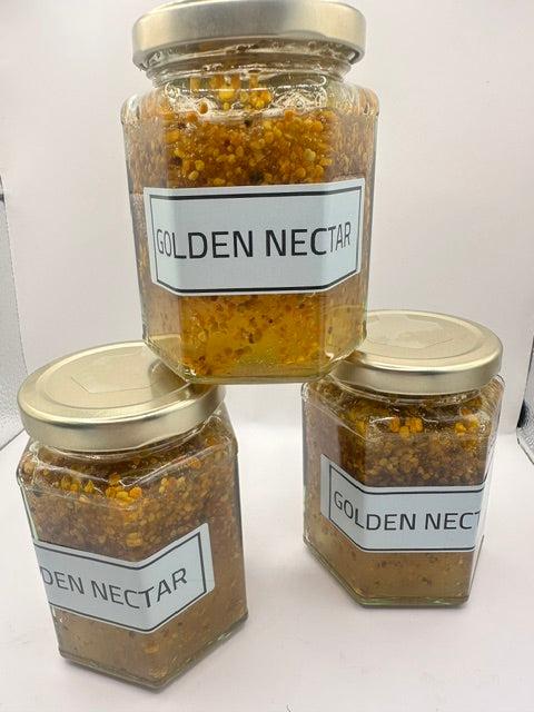 GOLDEN NECTAR  Honey jar 340g