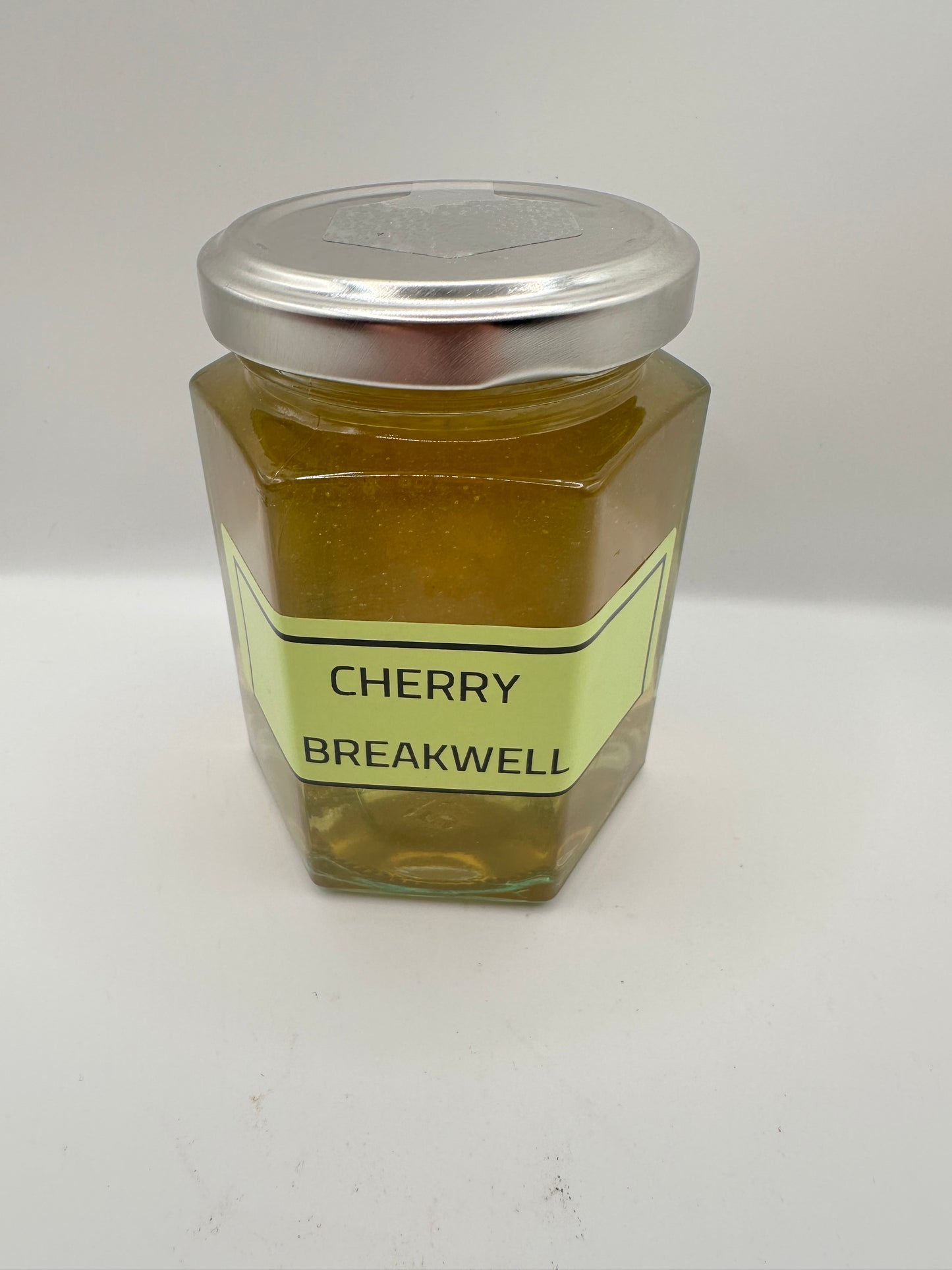 Cherry Breakwell infused  Honey 8oz Jar 226g