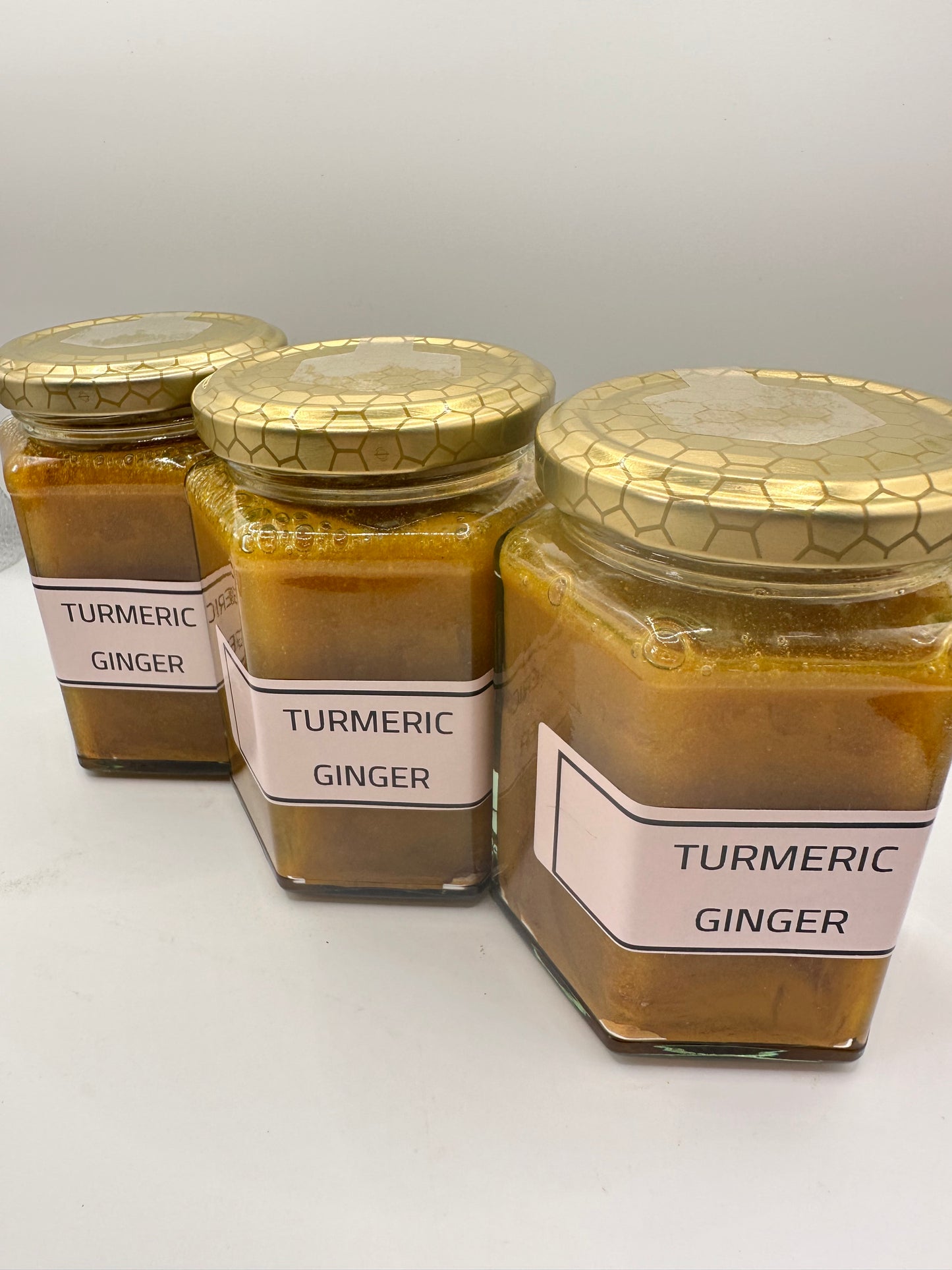 TURMERIC AND GINGER   Honey 340g jar