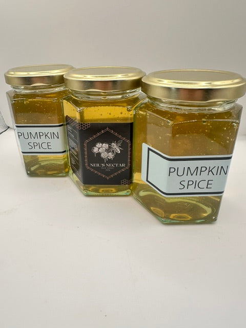 PUMPKIN SPICE   Honey 8oz Jar 226g