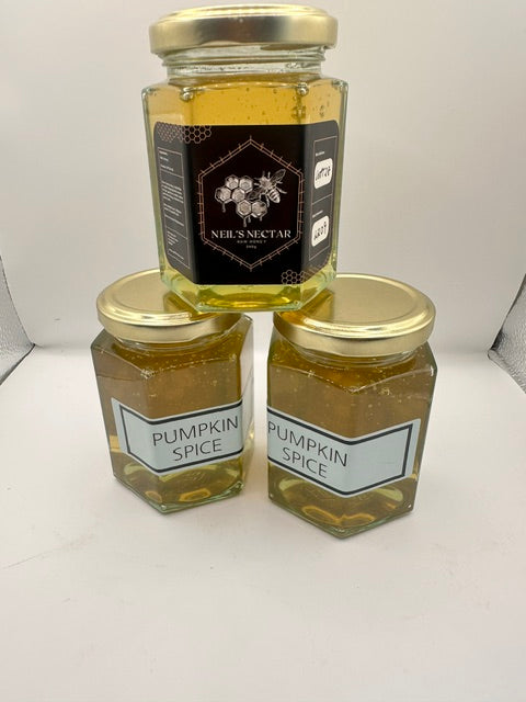 PUMPKIN SPICE   Honey 8oz Jar 226g
