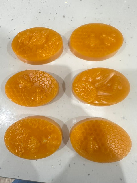 Decorative Beeswax handcrafted embossed wax medallions  – Natural, Unscented & Multi-Purpose