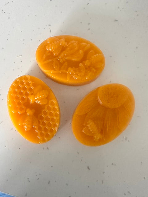 Decorative Beeswax handcrafted embossed wax medallions  – Natural, Unscented & Multi-Purpose