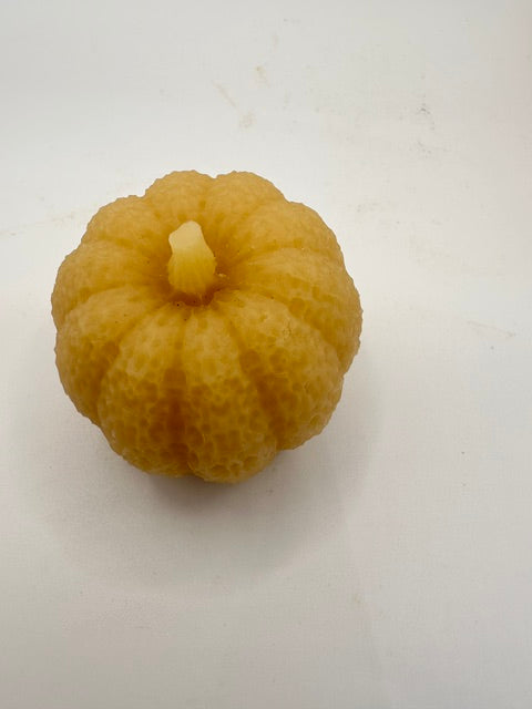 Pure Beeswax Pumpkins set of 3