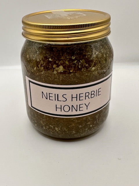 Neil's HERBIE  Honey 1LB JAR (454g)
