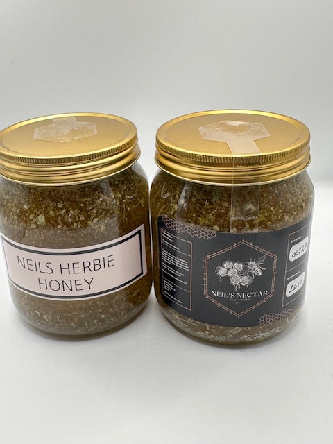 Neil's HERBIE  Honey 1LB JAR (454g)